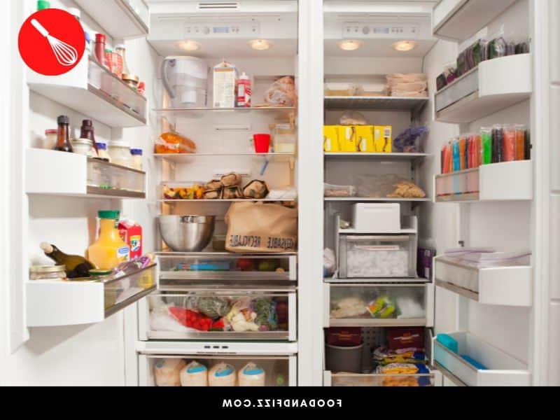 Ground beef should be stored in the fridge or freezer for longer storage.