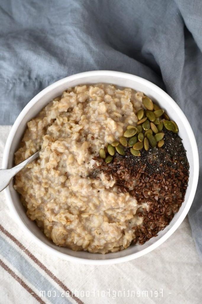 Healthy and digestible fermented oatmeal