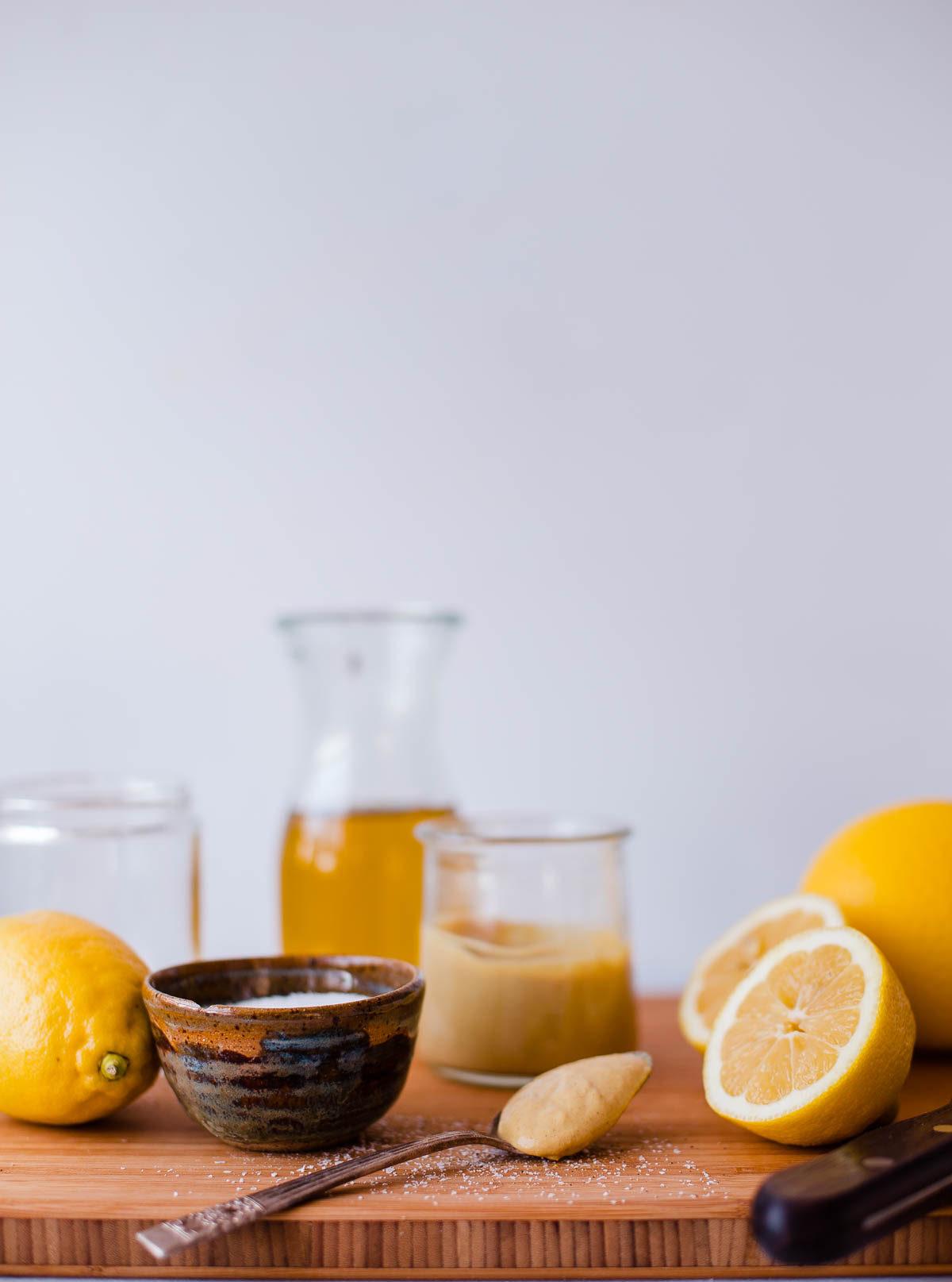 Easy Lemon Vinaigrette Ingredients