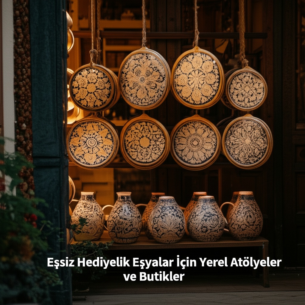 Eşsiz Hediyelik Eşyalar İçin Yerel Atölyeler ve Butikler