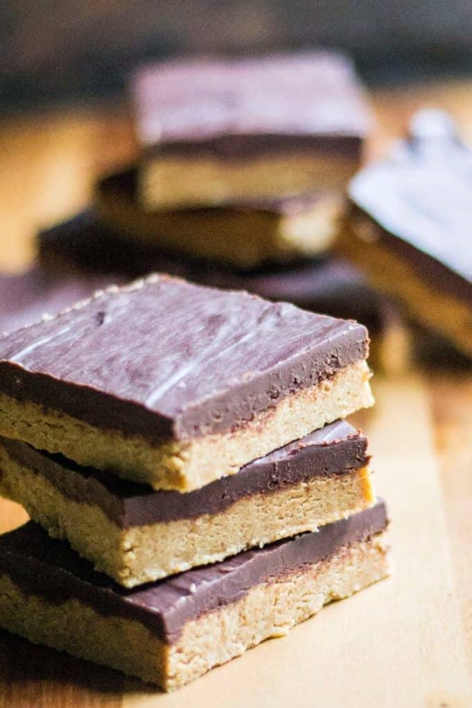 Ev yapımı Reese’s Barları