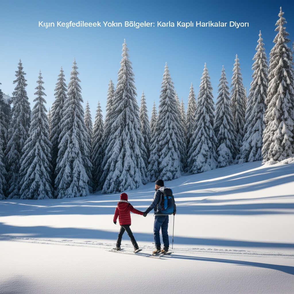 Kışın Keşfedilecek Yakın Bölgeler: Karla Kaplı Harikalar Diyarı