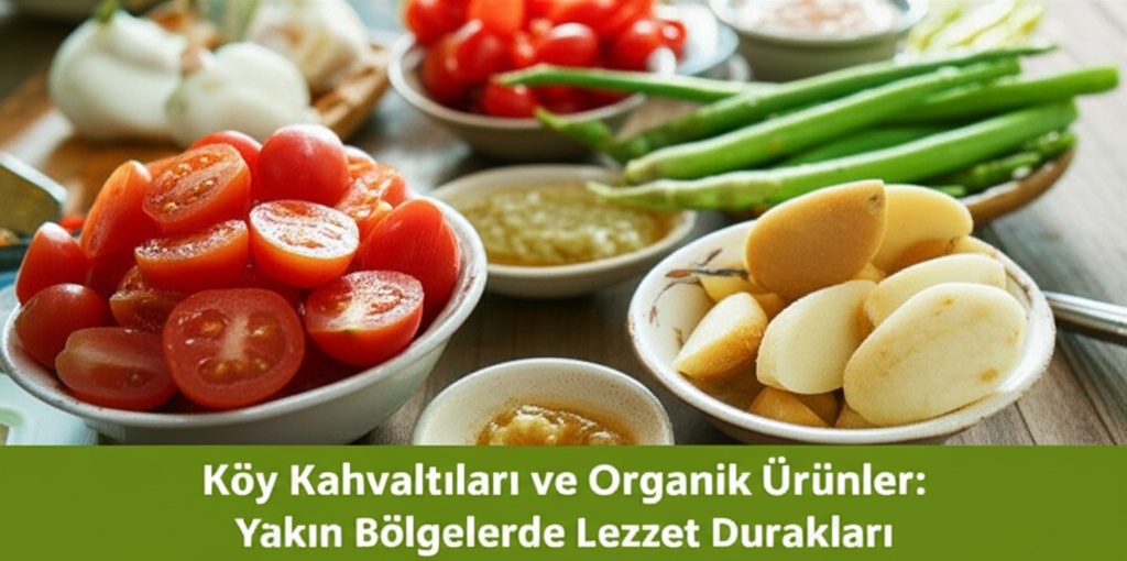 Köy Kahvaltıları ve Organik Ürünler: Yakın Bölgelerde Lezzet Durakları
